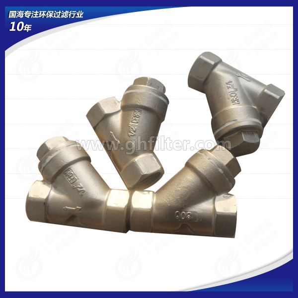 DN15小口徑Y型過(guò)濾器