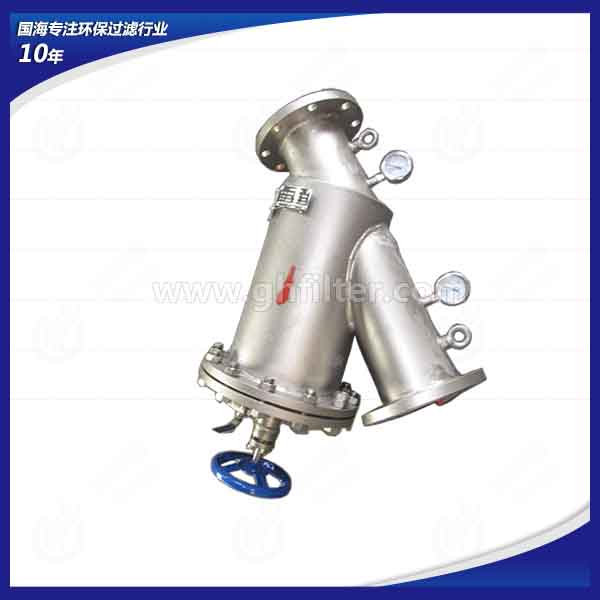 DN150手搖刷式Y型過(guò)濾器
