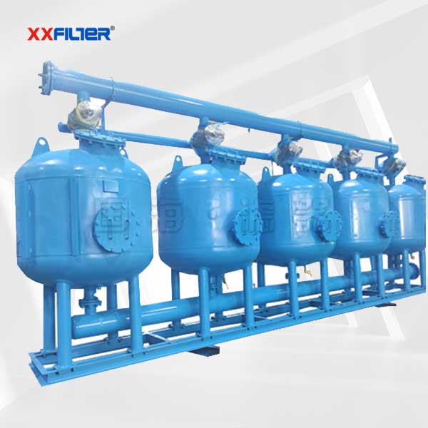 5罐淺層砂過(guò)濾器750T/H