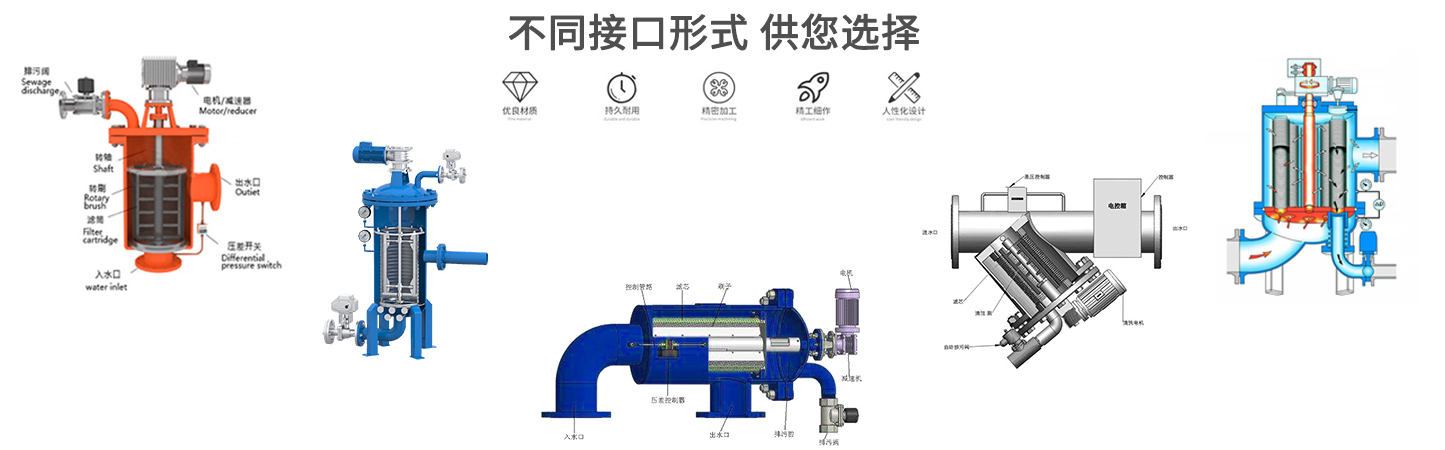 手搖刷式半自動(dòng)清洗過(guò)濾器